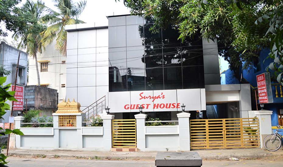 Suryas Guest House Chennai Dış mekan fotoğraf